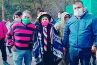 Adherentes a Mamaní y el intendente de Tafí del Valle evitaron el desalojo en la ruta 307