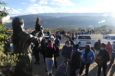 El juez dijo que tenía elementos para el desalojo de la cacica Mamaní