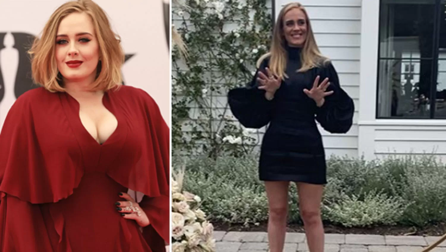 ANTES Y DESPUÉS. La cantante mostró un cambio físico con el paso del tiempo.