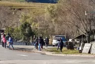 En los Valles, un grupo de manifestantes pide la liberación de la cacique Mamaní