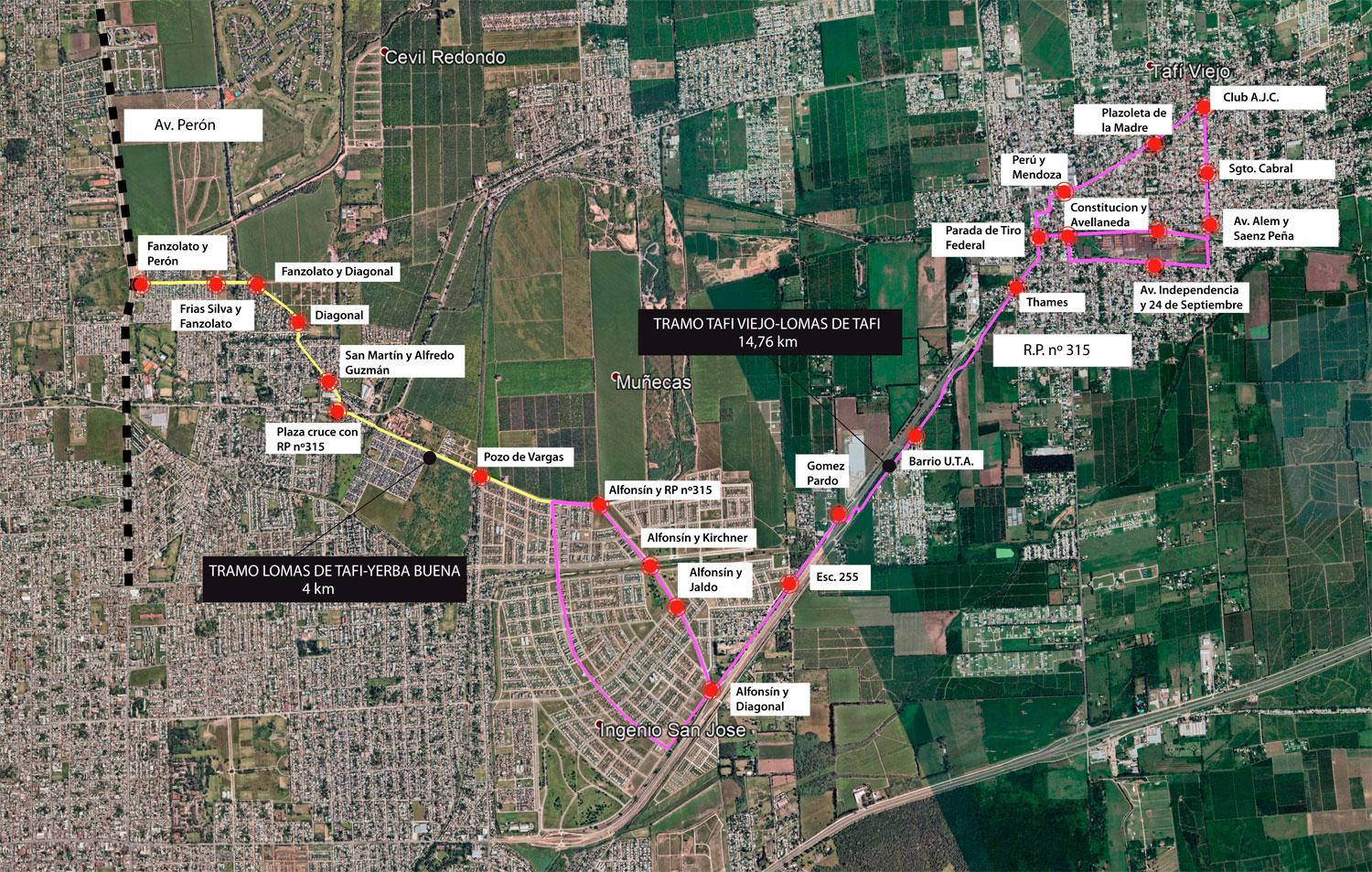 Proyectan una ciclovía de transporte público entre Tafí Viejo y Yerba Buena