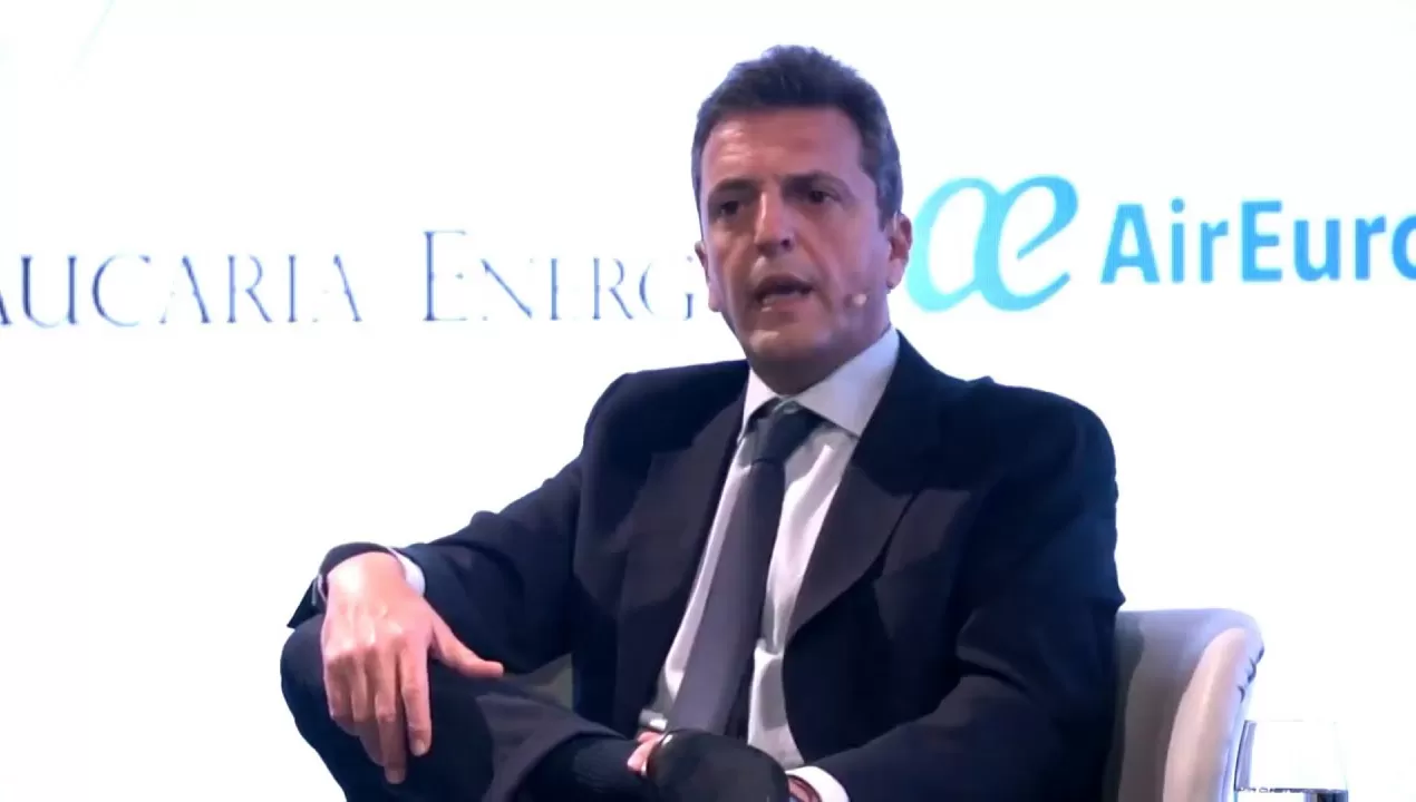 CRÍTICO. Massa dijo que macrismo tomó deuda a niveles récord, pero que esta sólo sirvió para la fuga de capitales.