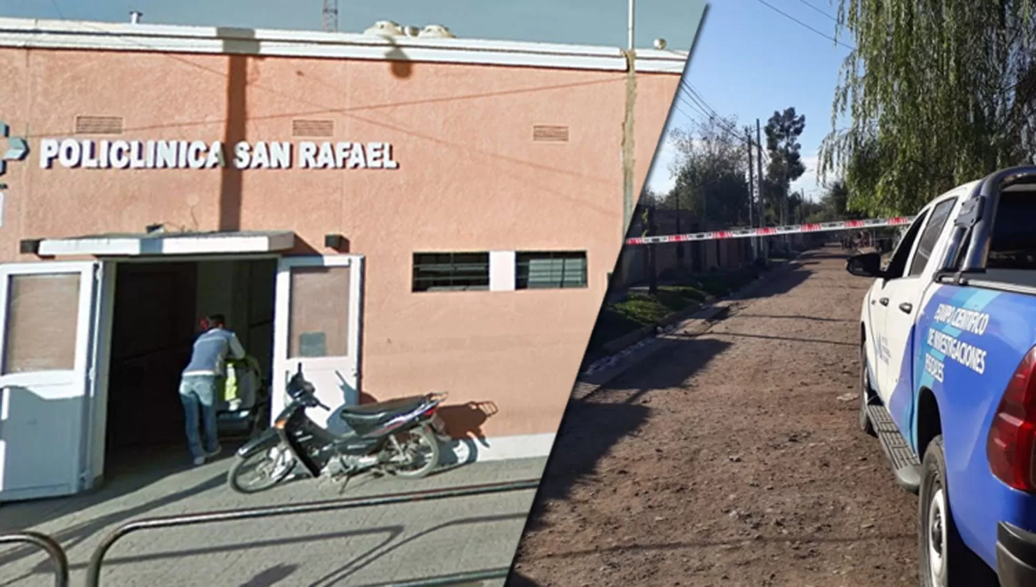 CONTRA UN POSTE. Los peritos sospechan que golpearon la cabeza del joven contra el hormigón del alumbrado público.