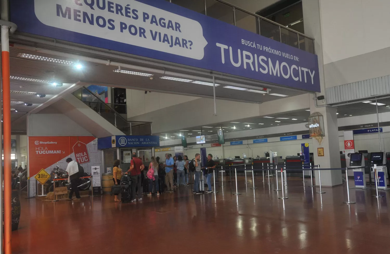 El movimiento que mostraba el aeropuerto Benjamín Matienzo antes de la pandemia. LA GACETA/FOTO DE ANTONIO FERRONI