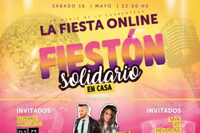 Fiestón Solidario: organizan un evento virtual a beneficio del hospital Carrillo