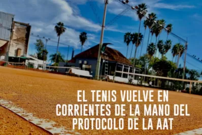 El tenis será el primer deporte en salir de la cuarentena en el país