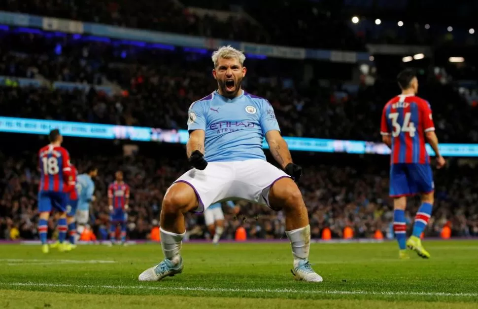 PREPARADO. El “Kun” Sergio Agüero será uno de los argentinos que volverá a las canchas en Inglaterra. 