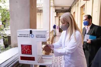 Instalarán cabinas con alcohol en gel en la peatonal