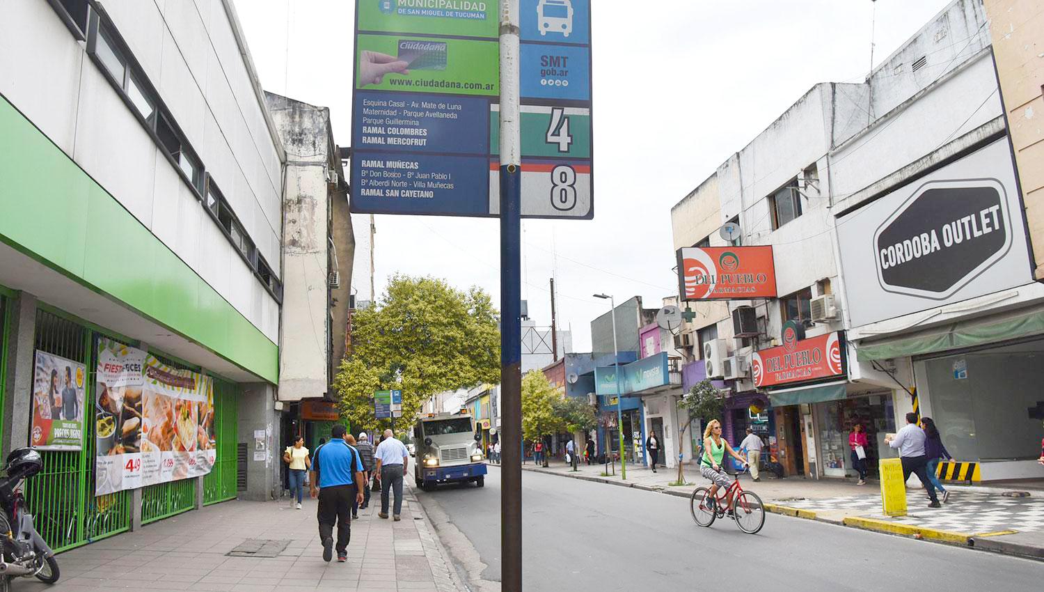 SIN SERVICIO. El paro fue ratificado por UTA en Tucumán, hasta que los trabajadores del sector cobren el salario del mes pasado.