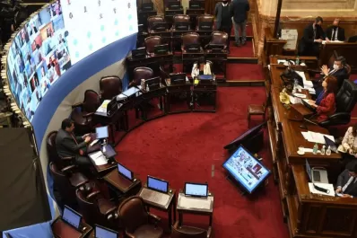 Miralo en vivo: el Senado debate la ley de Teletrabajo y la reestructuración de la deuda