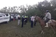 Unos 200 policías y un helicóptero buscan al hombre desaparecido en Simoca