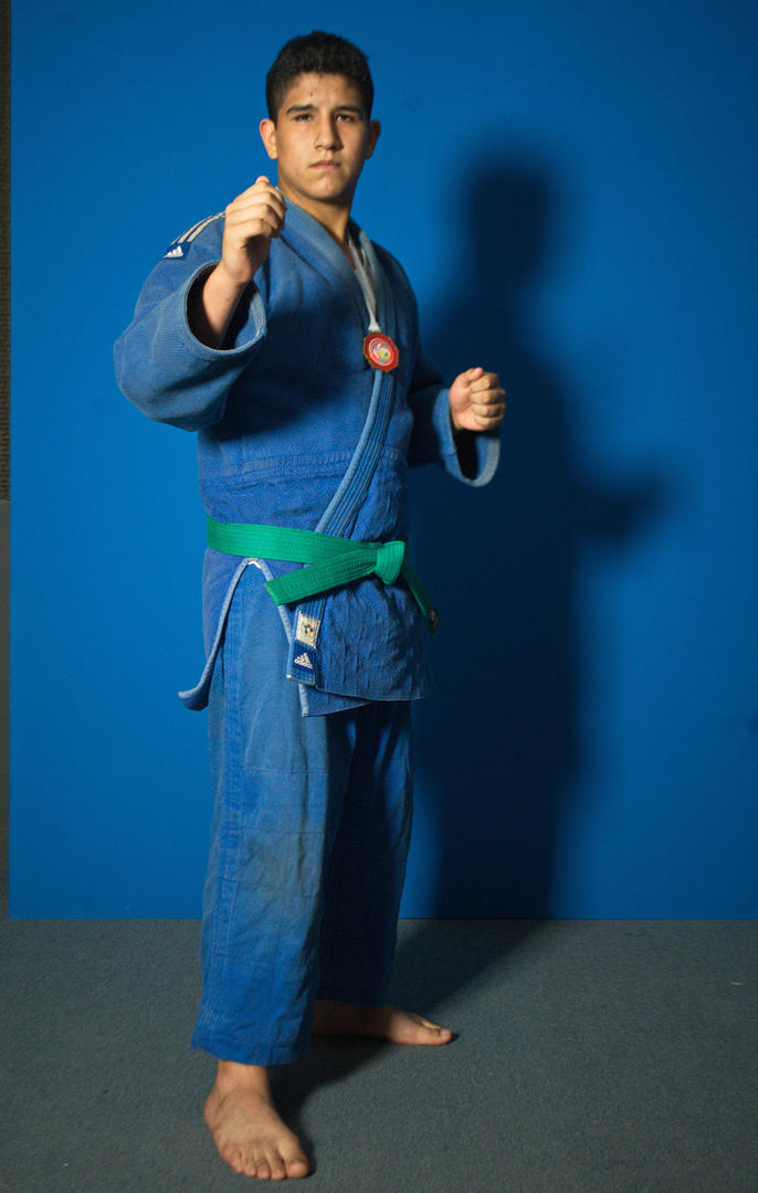 CON PROTOCOLO. Enzo Leiva y los judocas esperan que se levante la prohibición.  