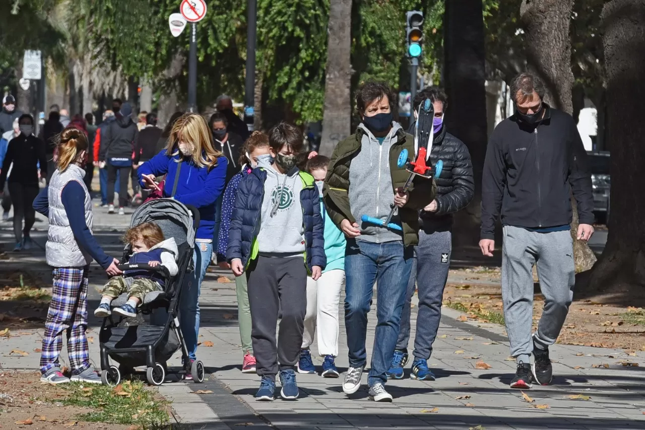 SANTA FE. Rosario es una de las ciudades que autorizó las salidas recreativas. TÉLAM 