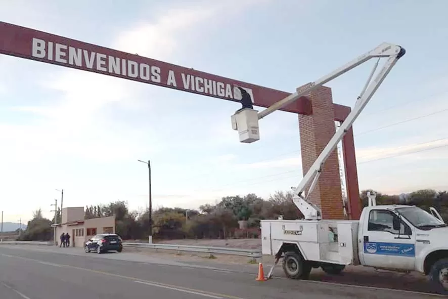 El control fue realizado en la localidad de Vichigasta. FOTO TOMADA DE ELINDEPENDIENTE.COM