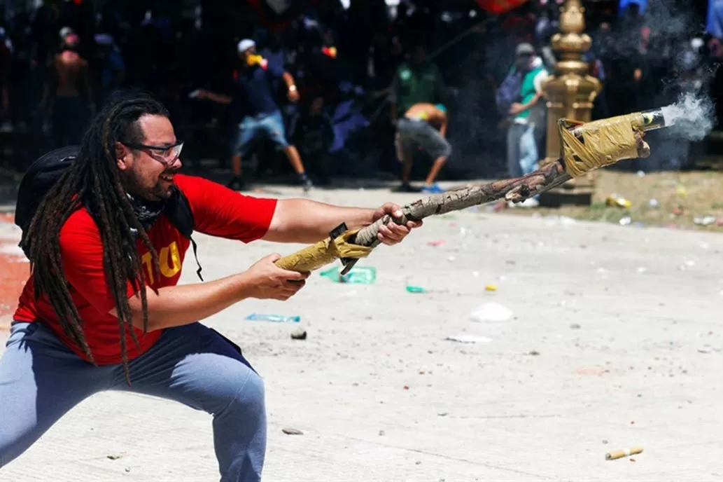 Sebastián Romero, en acción.