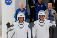 A qué hora será el histórico lanzamiento espacial de la NASA y SpaceX