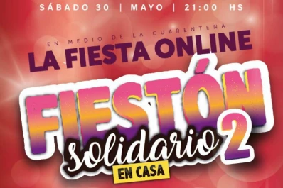 Fiestón Solidario: organizan un encuentro virtual a beneficio de la campaña Ayudemos al Carrillo
