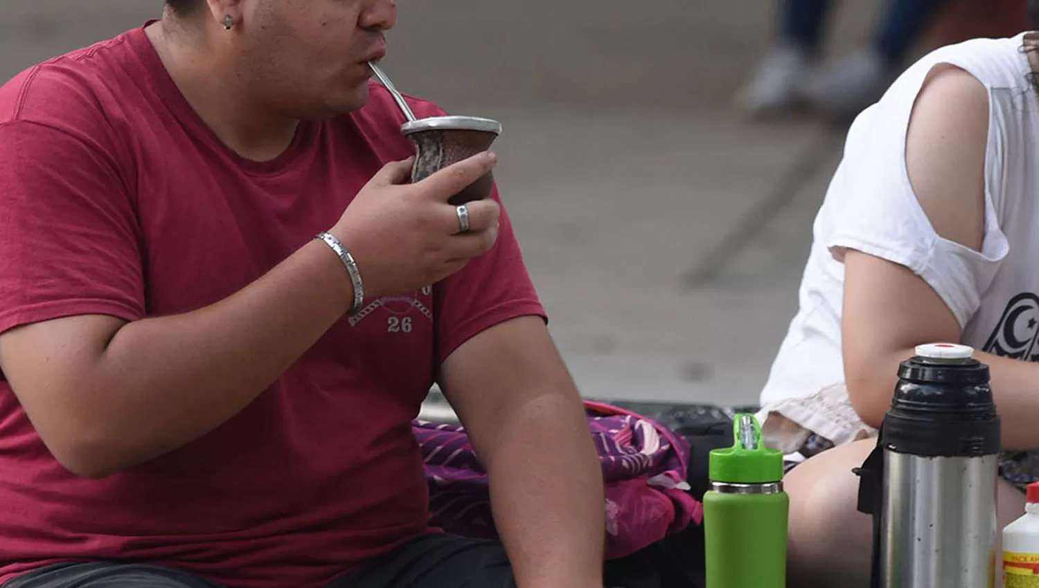 EN SU DÍA. El mate es la infusión más tomada en todo el país.