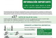 Con la frente en alto: anunciarán el regreso de algunos deportes en la provincia