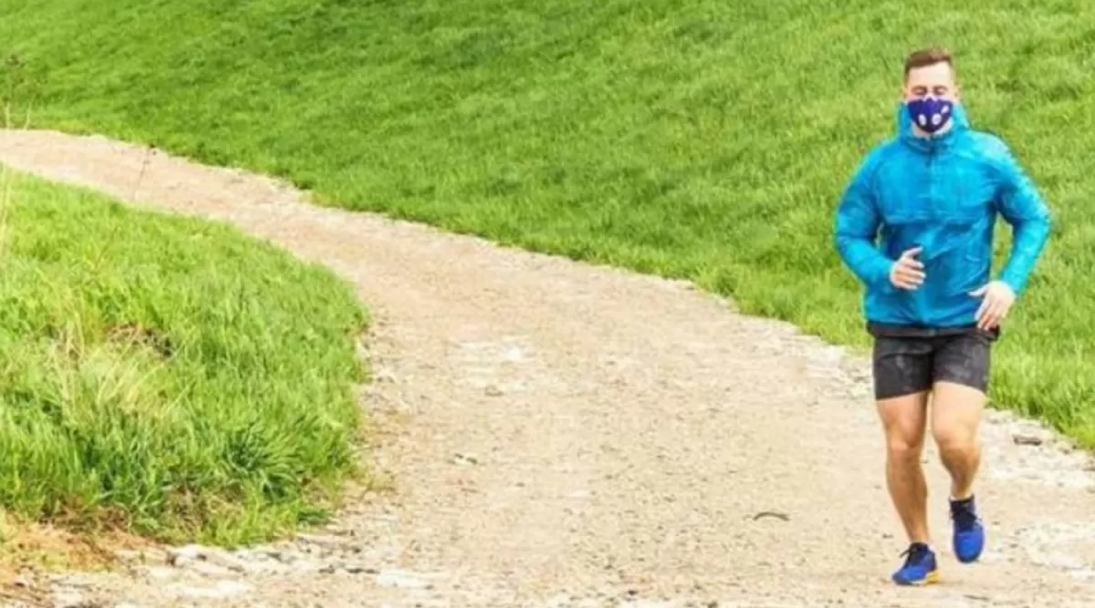 Correr con tapabocas