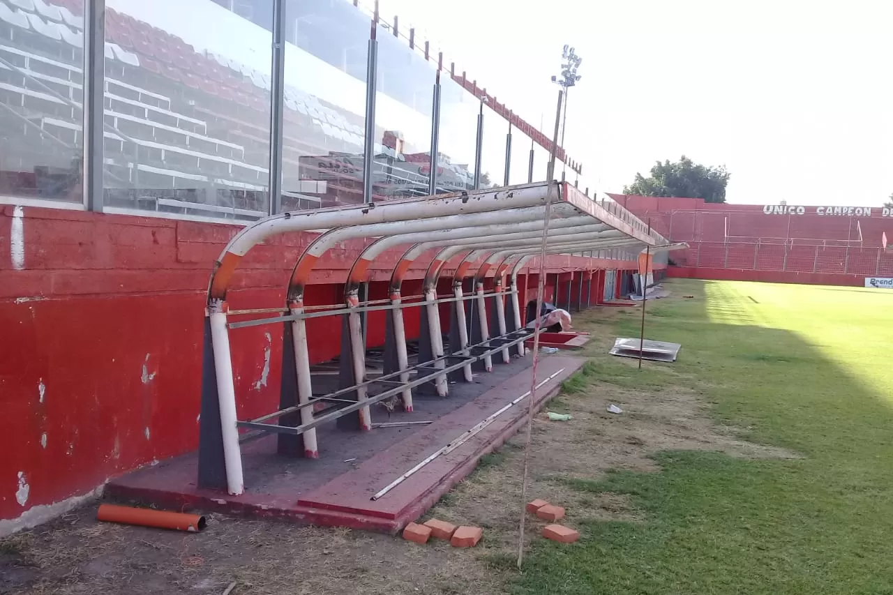 MODIFICACIONES. Los socios comenzaron a colaborar con obras en La Ciudadela.