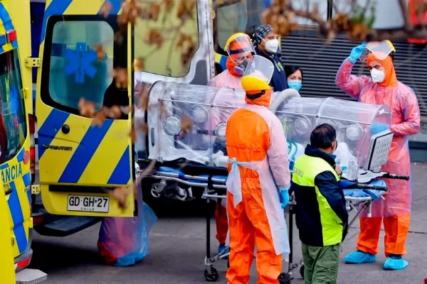 Chile registra un nuevo récord diario de fallecidos por coronavirus