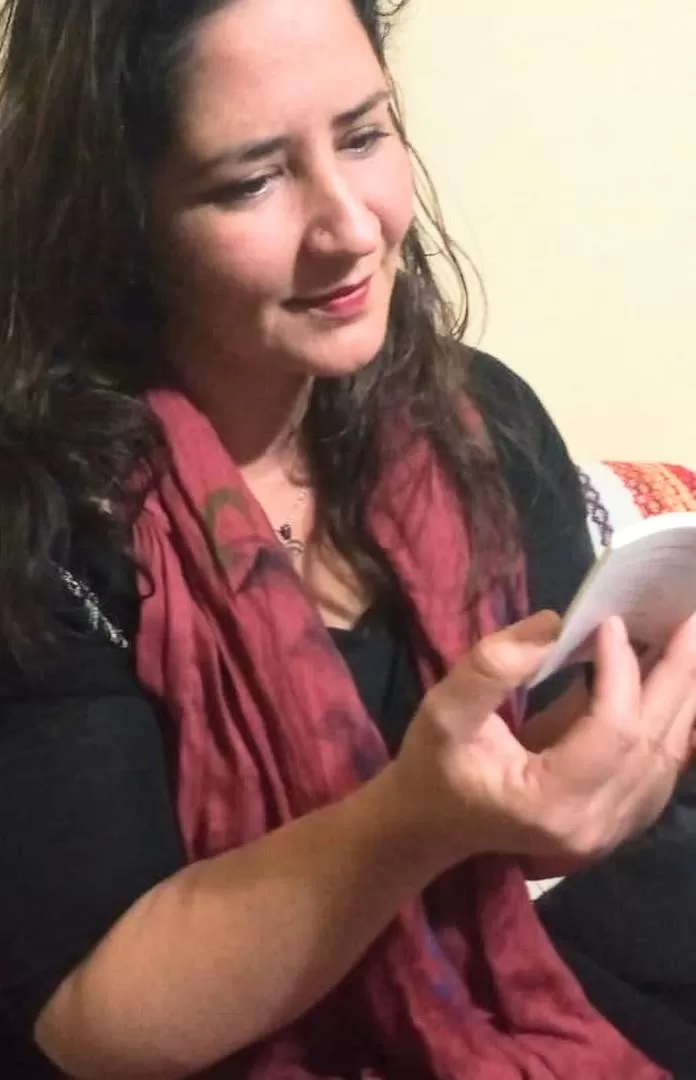 VOZ DESTACADA. Candelaria Rojas Paz (1977), es autora de “La Gota” y cuenta con varios premios. credito