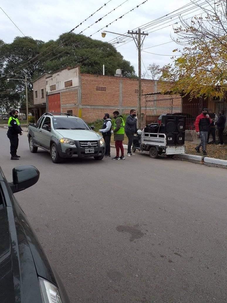 Los vigías salieron a las calles para generar conciencia en los vecinos de Colombres