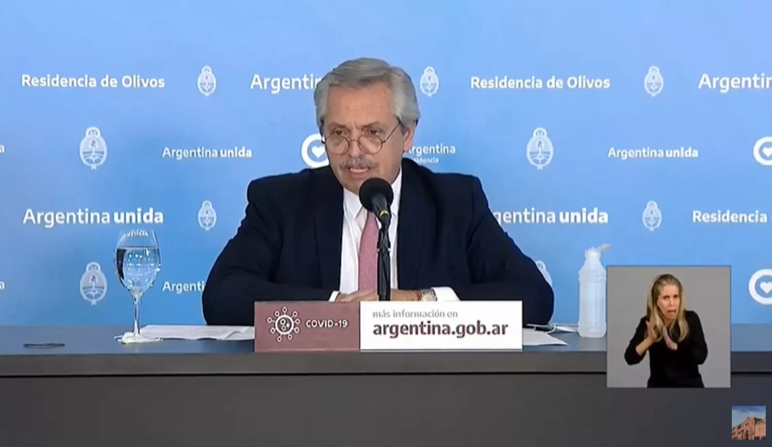 Alberto anunció que el 85% del país pasa a una nueva etapa: el distanciamiento social