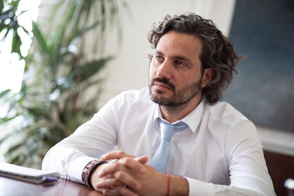 JEFE DE GABINETE. Santiago Cafiero.