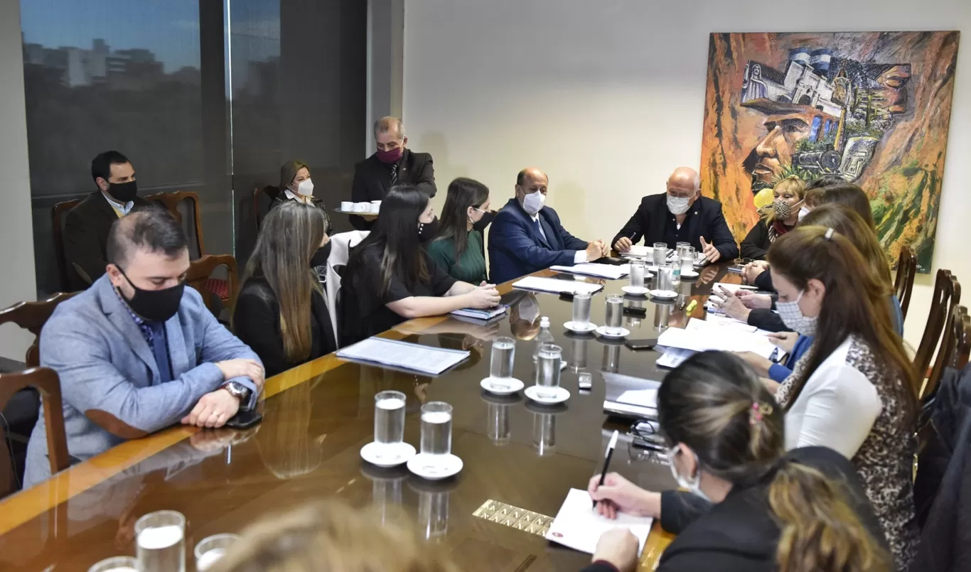 EN LA CÁMARA. Navarro Dávila expuso ante legisladores. Foto: Prensa Legislatura