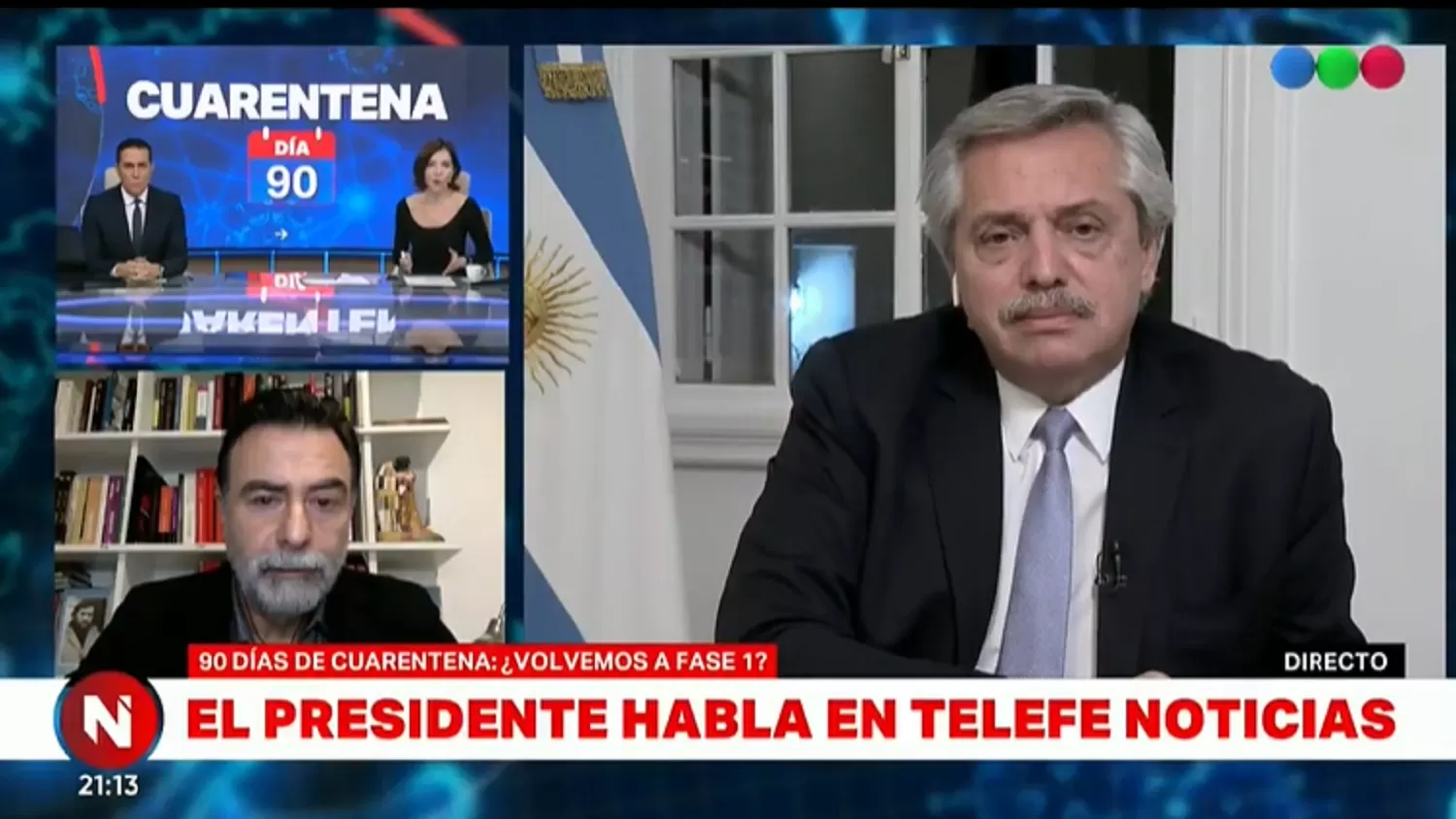 El tenso cruce que tuvo Alberto Fernández con la tucumana Cristina Pérez