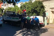 La batalla del día: varitas-policías vs. motociclistas-peatones