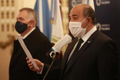 Nadie hubiera pensado esto hace seis meses, dijo Manzur durante el acto de Lealtad a la Bandera