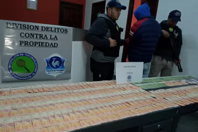 Recuperan $250.000 y arrestan a dos sospechosos de un violento asalto
