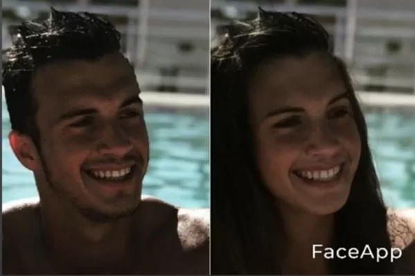 Augusto Lotti y una ocurrente revelación tras usar Face App