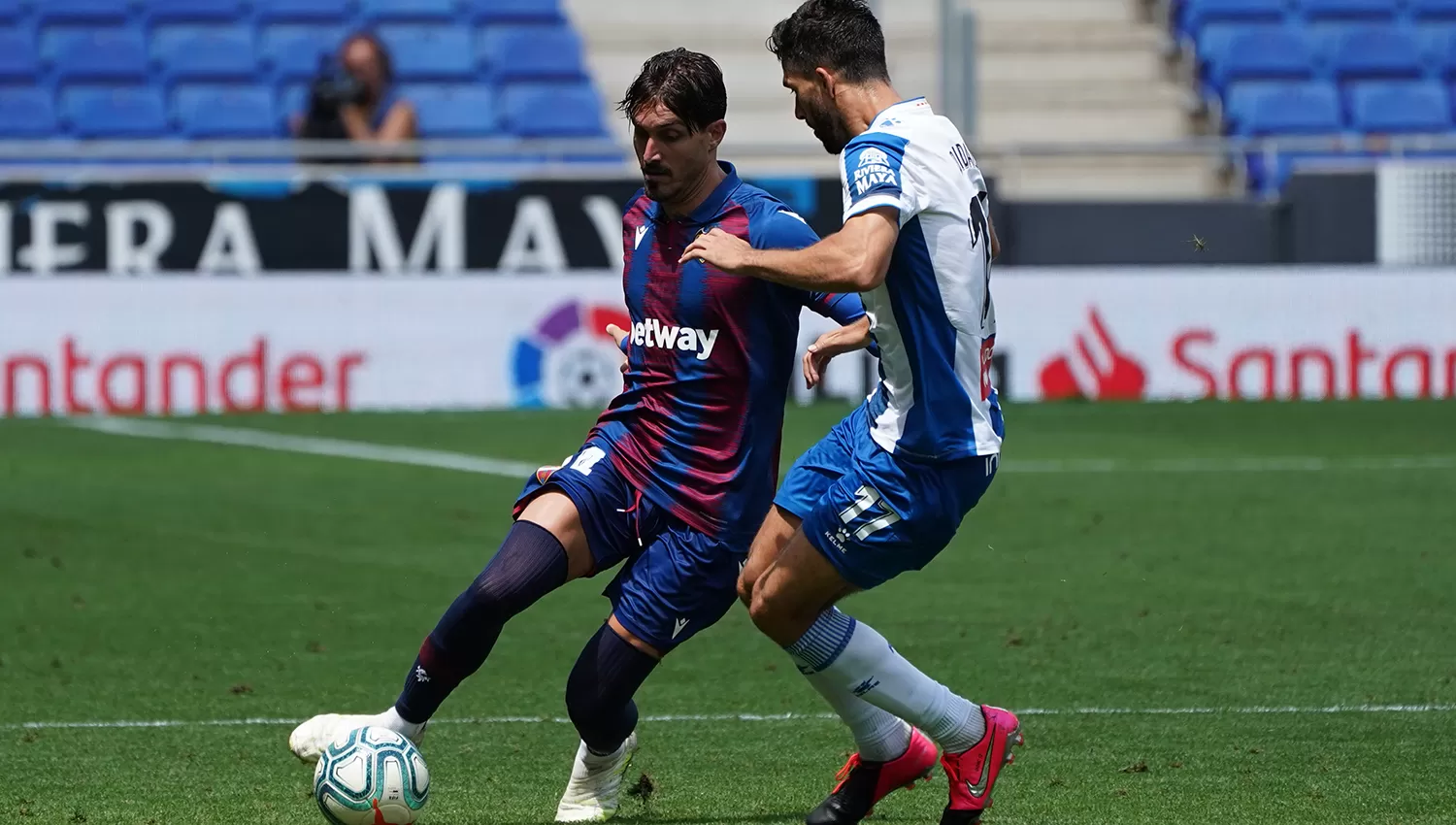 José Gómez Campaña fue el gestor de los mejores momentos de juego del equipo valenciano. (FOTO TOMADA DE TWITTER 