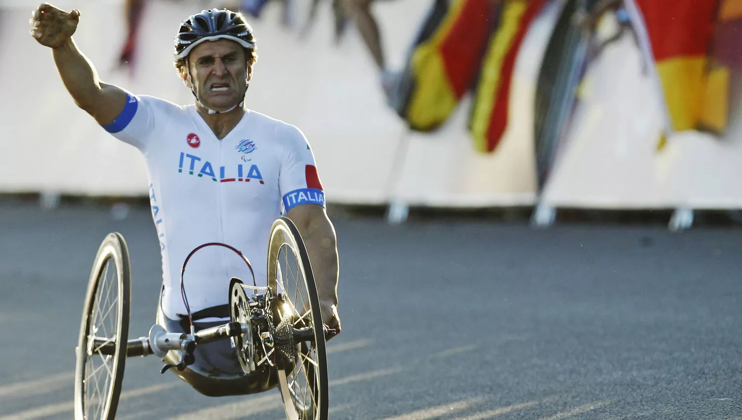 LUCHADOR. Zanardi consiguió el oro olímpico en los Juegos de Londres 2012. 