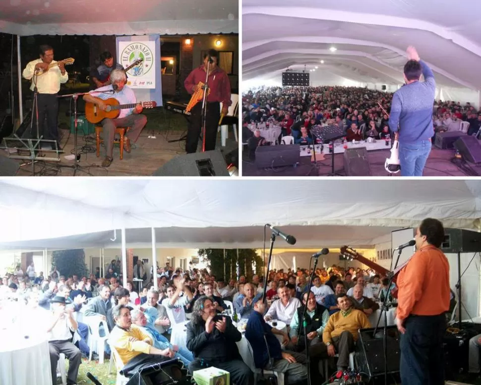 COMO TENÍA QUE SER. El Ramonazo masculino quedó para el recuerdo; ahora será una fiesta para todos. 