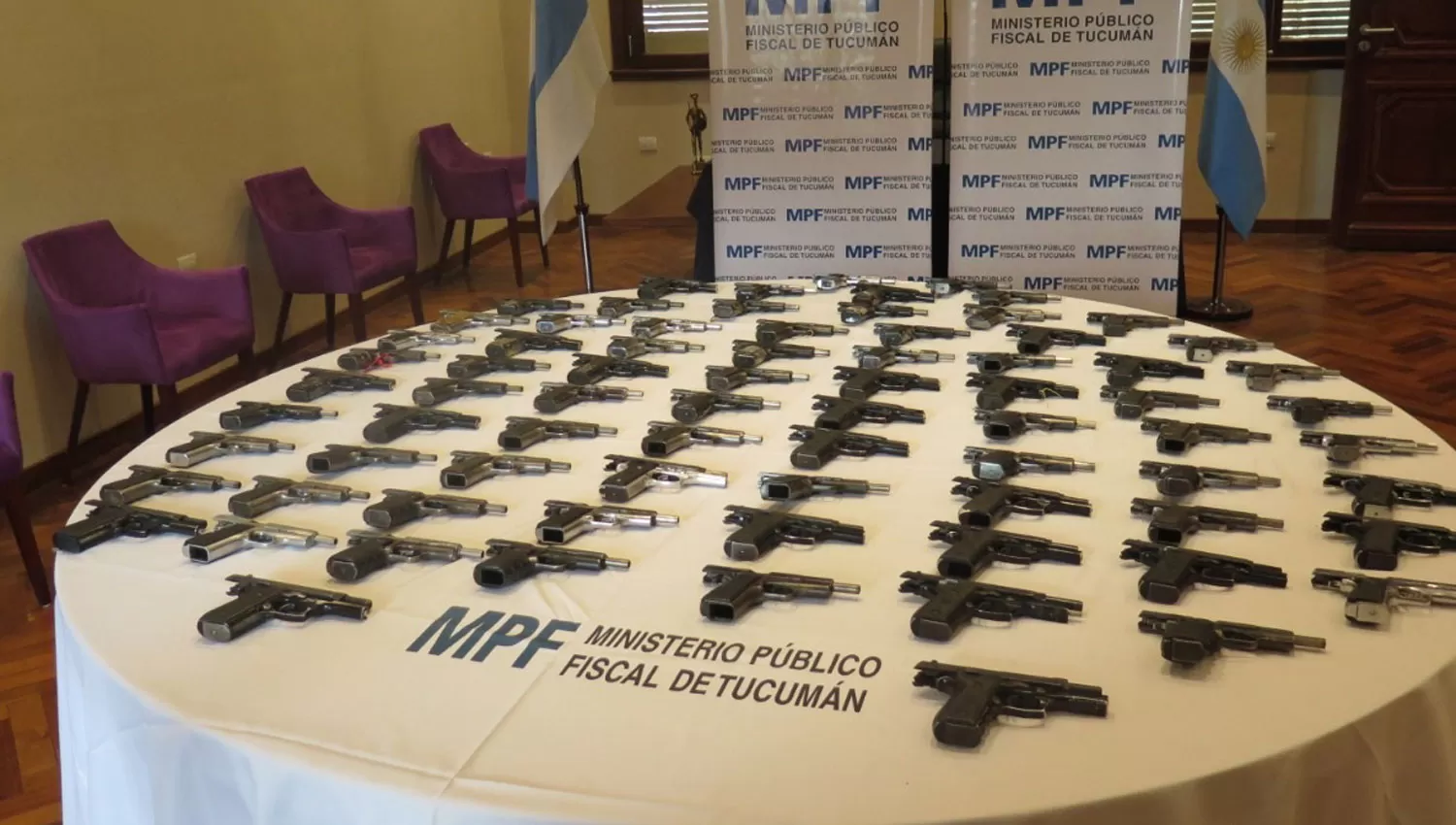 Armas para la policía
