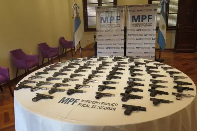 La Policía recibió 76 armas que permanecían secuestradas en causas judiciales