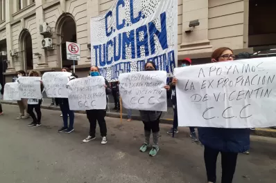 Una protesta generó un caos en el tránsito vehicular del microcentro