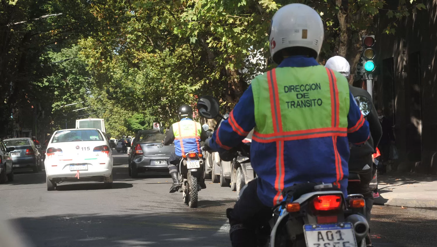 TRABAJADORES. Los empleados de la Dirección de Tránsito serán alcanzados por esta medida.