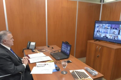 Reunión virtual de “Wado” de Pedro con  13 vices