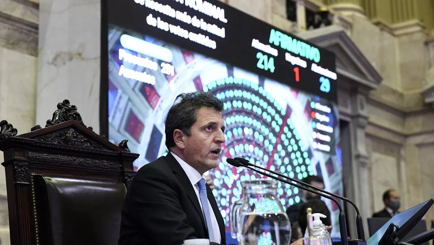 Sergio Massa, presidente de Diputados.