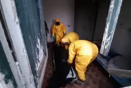 Video: Así fue el simulacro de coronavirus que el Siprosa llevó adelante en el Liceo Militar