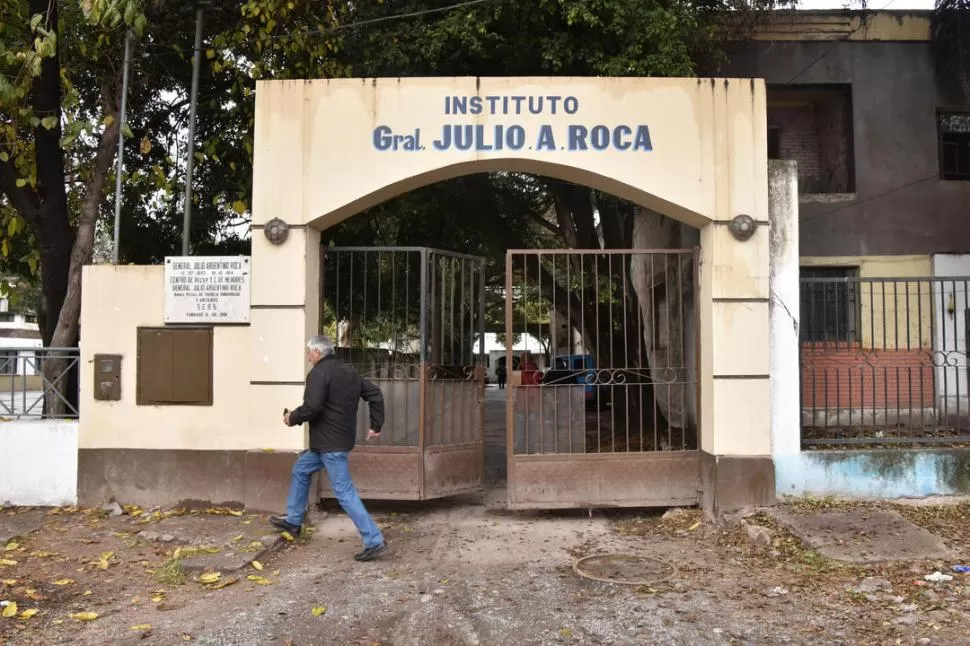 PREPARATIVOS. Los detenidos hicieron la cuarentena en un sector acondicionado del Roca. 