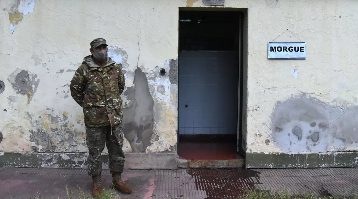 UNA PRUEBA. El simulacro se desarrolló en el Liceo Lamadrid.