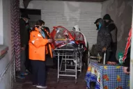 Las fotos del día: simulacro ante un caso de covid-19