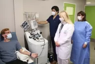 Testean la terapia de plasma contra la covid-19